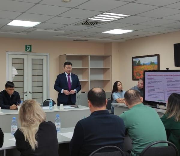 «МУА» АҚ өнеркәсіптік трансфузияны басқаруды ұйымдастыру бойынша анестезиология-реанимация және жедел жәрдем кафедрасы әріптестерімен тәжірибе алмасу»
